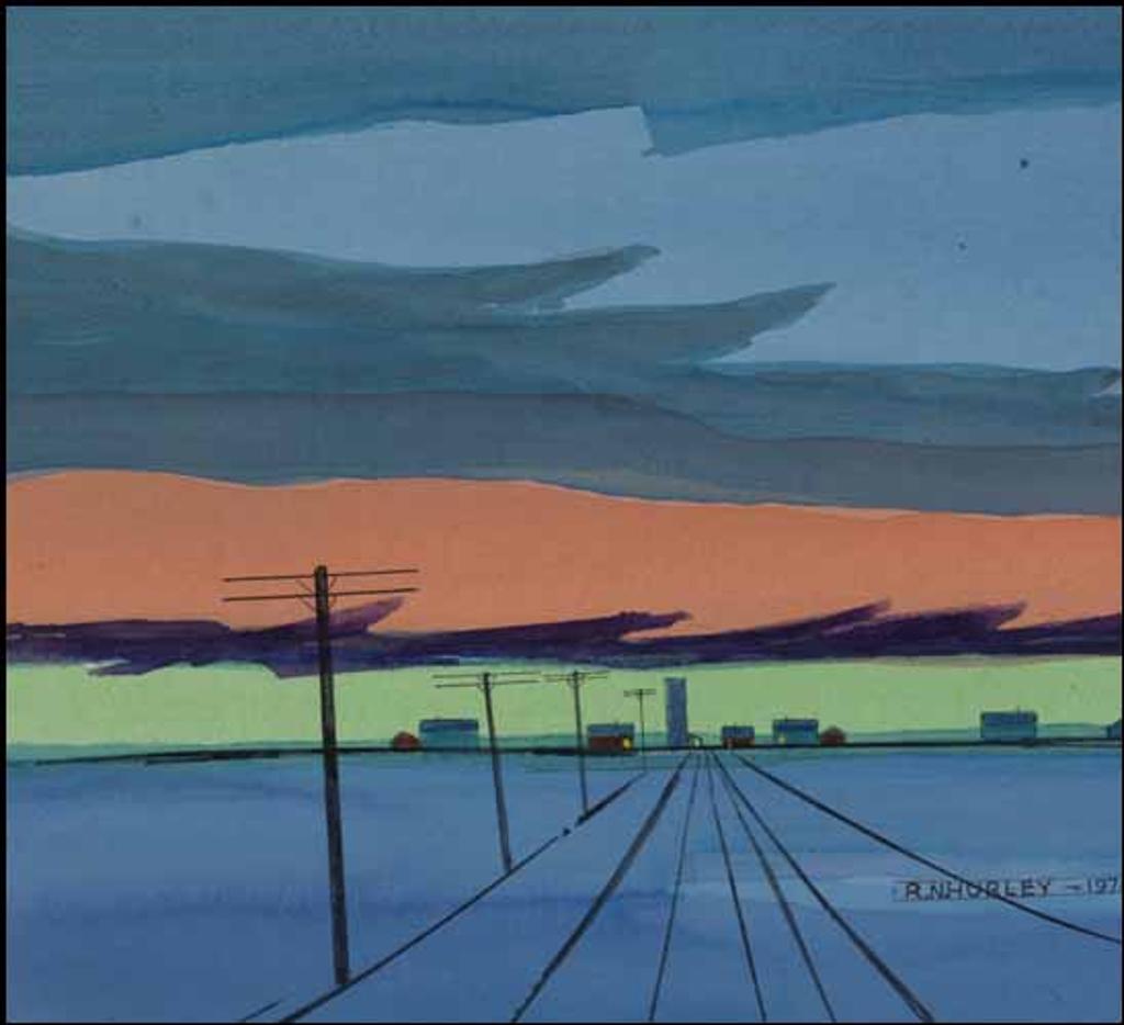 Robert Newton Hurley (1894-1980) - Prairie Sunset