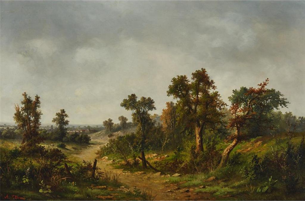Alfred Stone (1840) - At Newbury, Berkshire