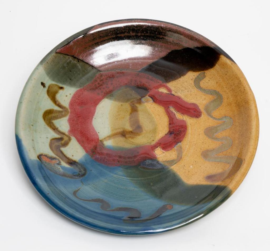 Wendy Parsons (1949-1952) - Plate with Abstract Design