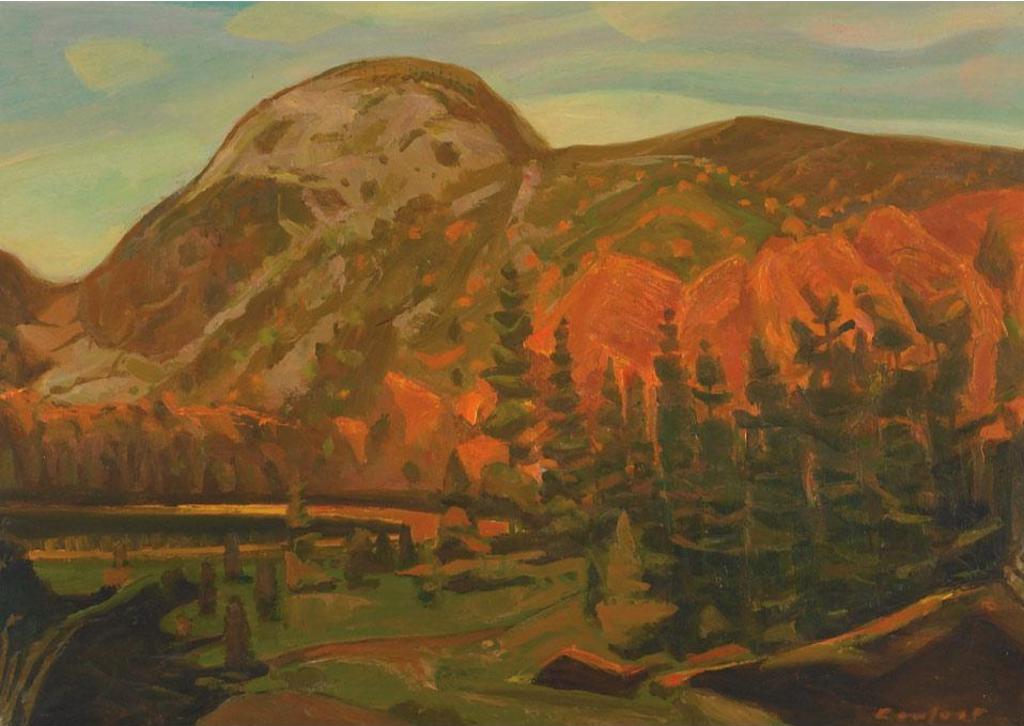 Charles Fraser Comfort (1900-1994) - Laurentian Mountain Vista