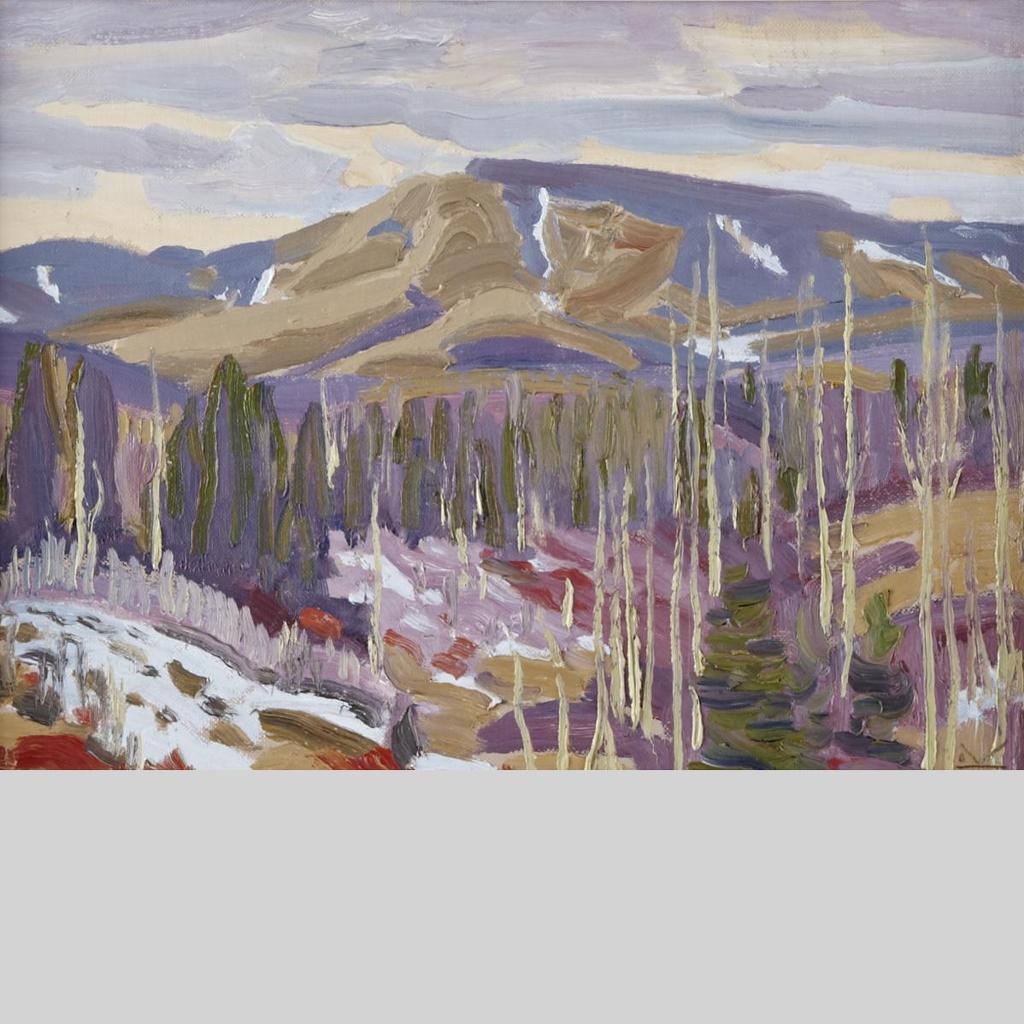Illingworth Holey (Buck) Kerr (1905-1989) - Square Butte, Spring ‘78 (West Of Millarville)