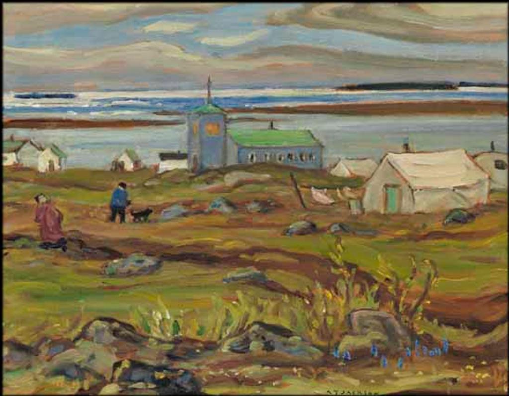 Alexander Young (A. Y.) Jackson (1882-1974) - Anglican Mission, Coppermine