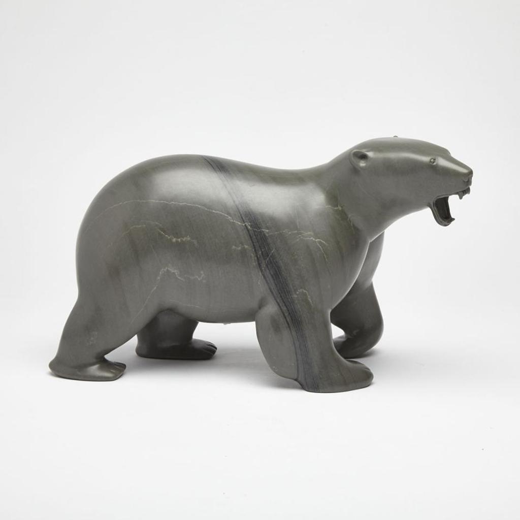 Paul Kavik (1948) - Roaring Polar Bear