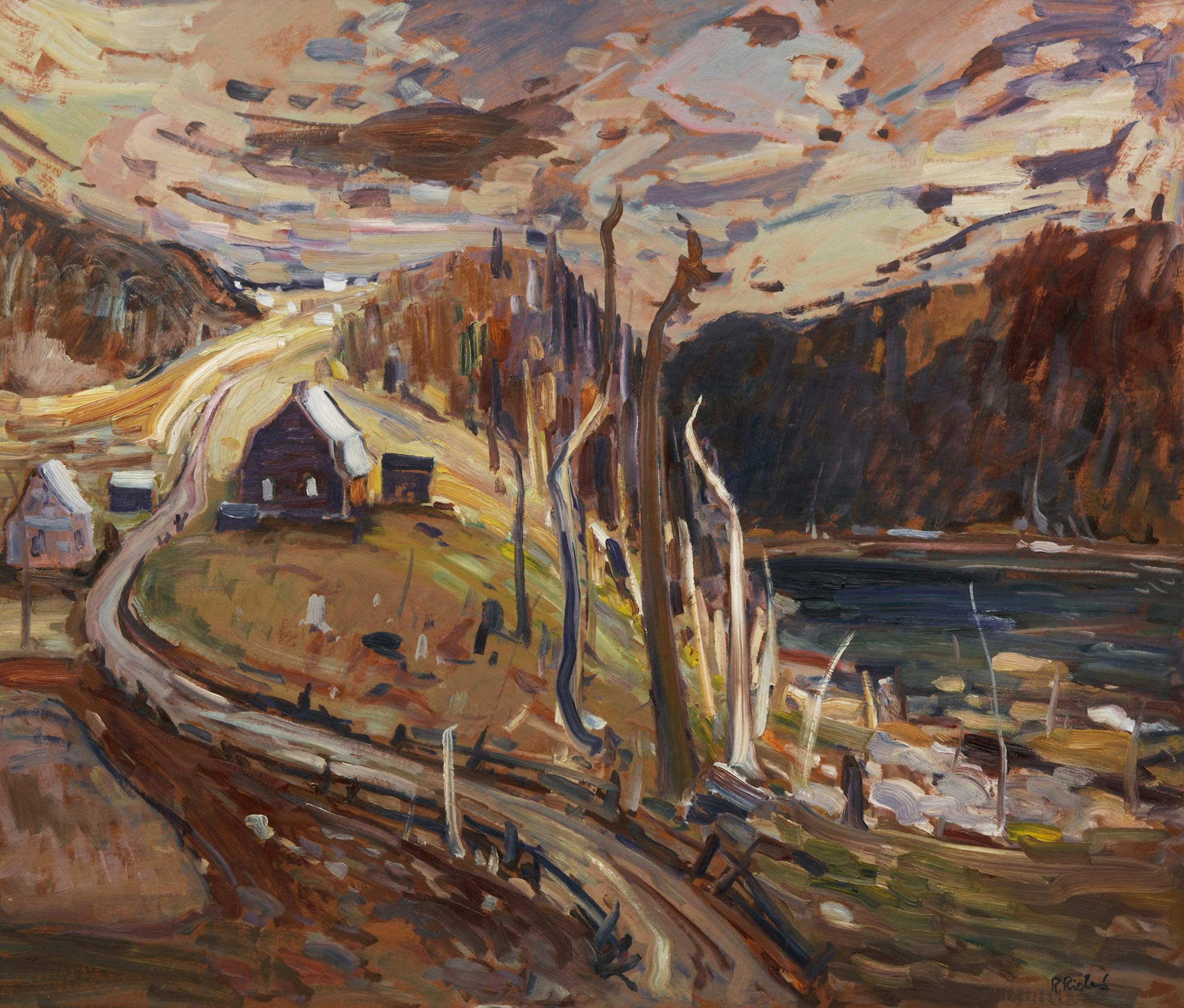 René Jean Richard (1895-1982) - Le Nord du Saguenay