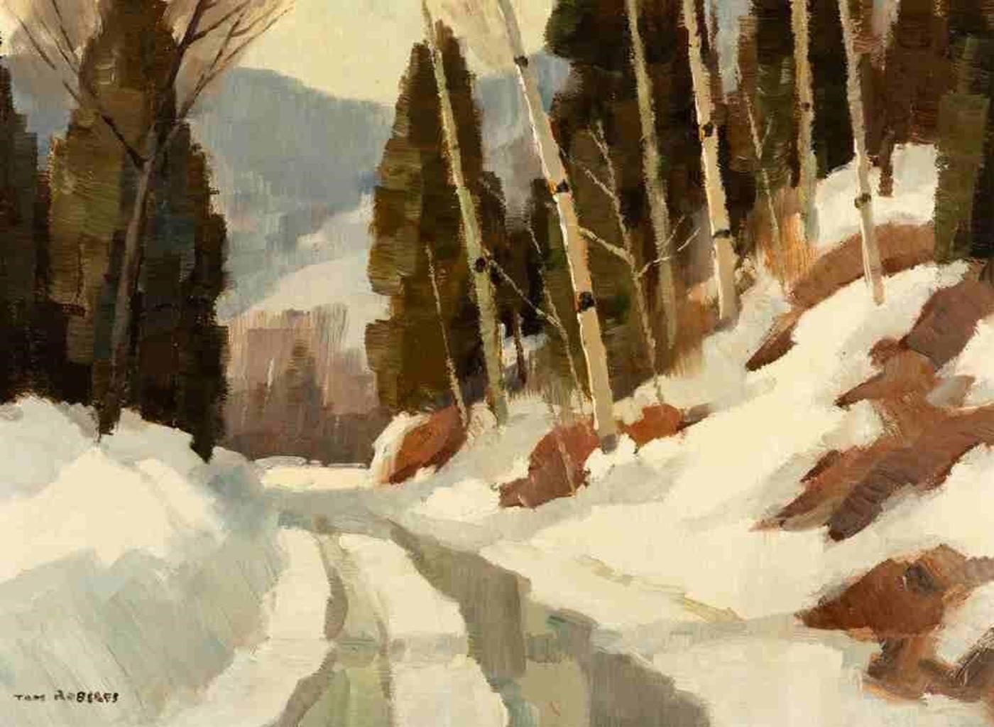 Thomas Keith (Tom) Roberts (1909-1998) - Brimstone Road at Caledon