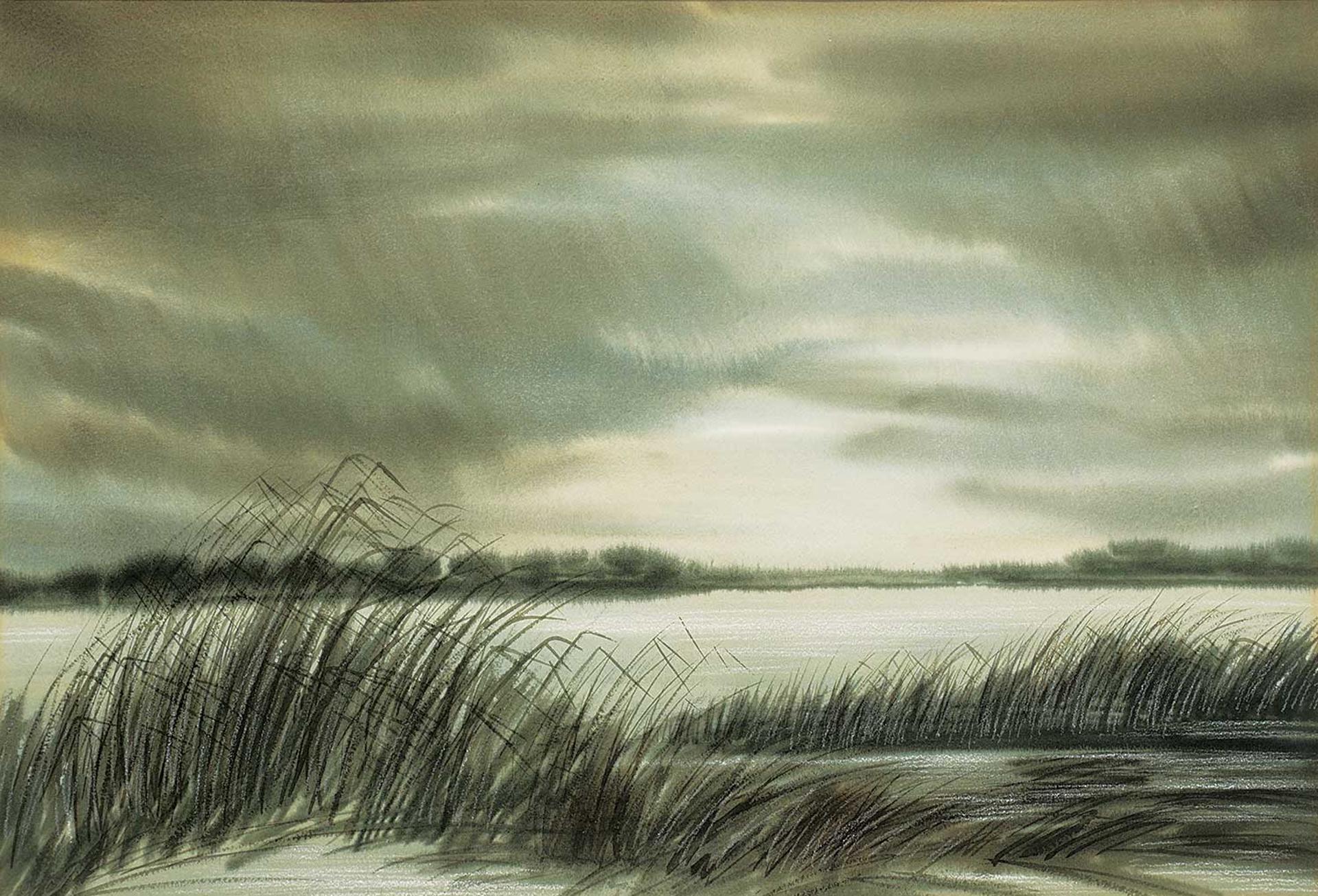 Stanford Earl Blodgett (1909-2006) - Untitled - Storm on the Water