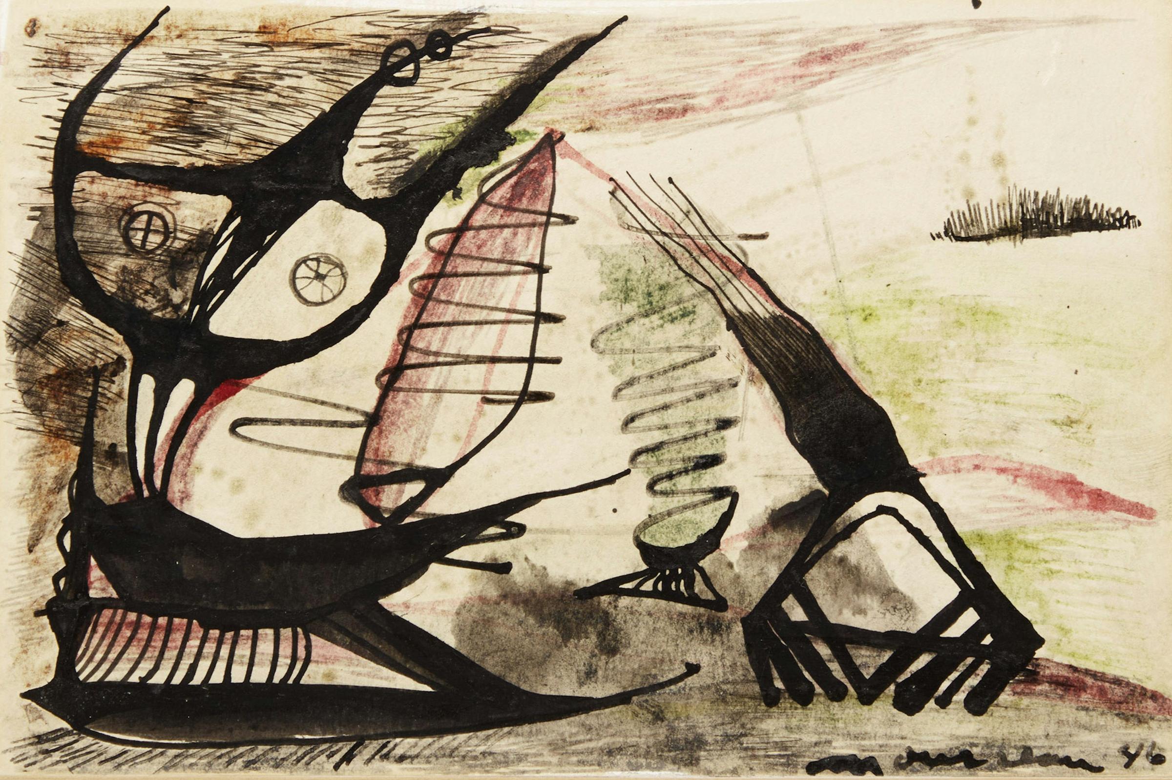Jean-Paul Armand Mousseau (1927-1991) - Sans titre