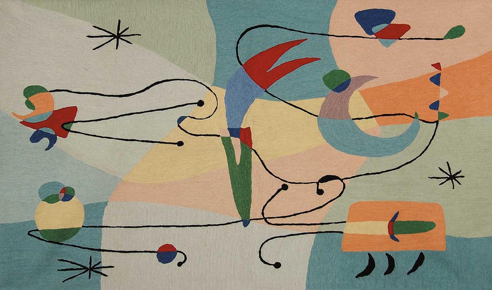 (After) Joan Miro - Untitled - Whimisical Abstract