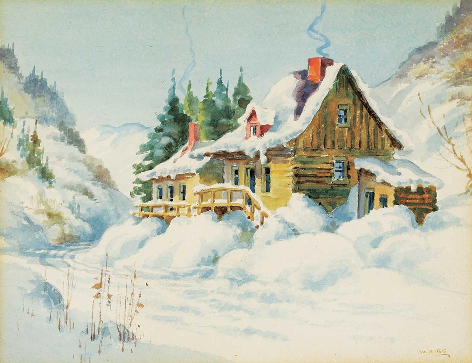 William Rigg - Old Time Habitant Homes - Province of Quebec