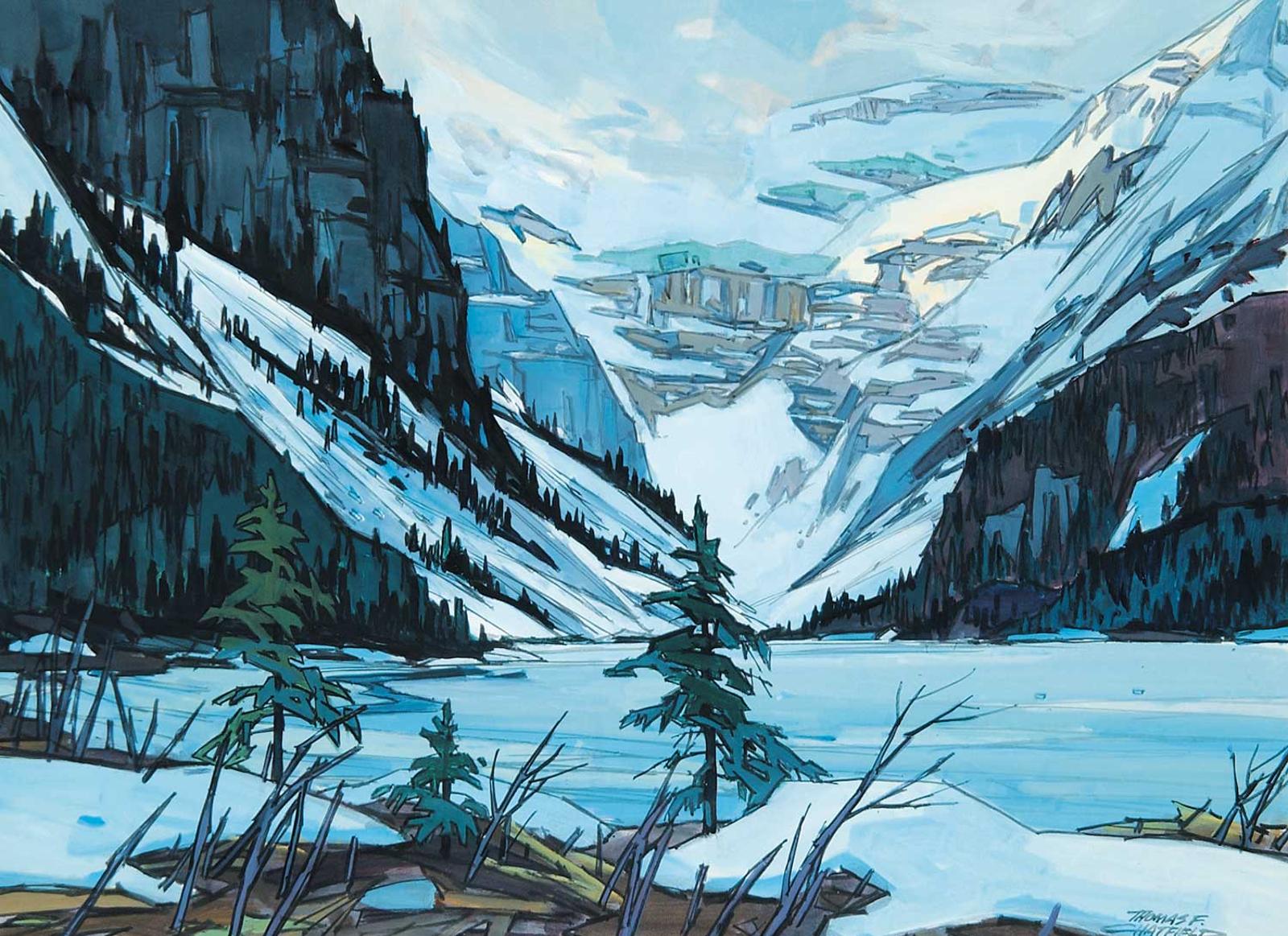 Thomas Frederick Haig Chatfield (1921-1999) - Untitled - Lake Louise