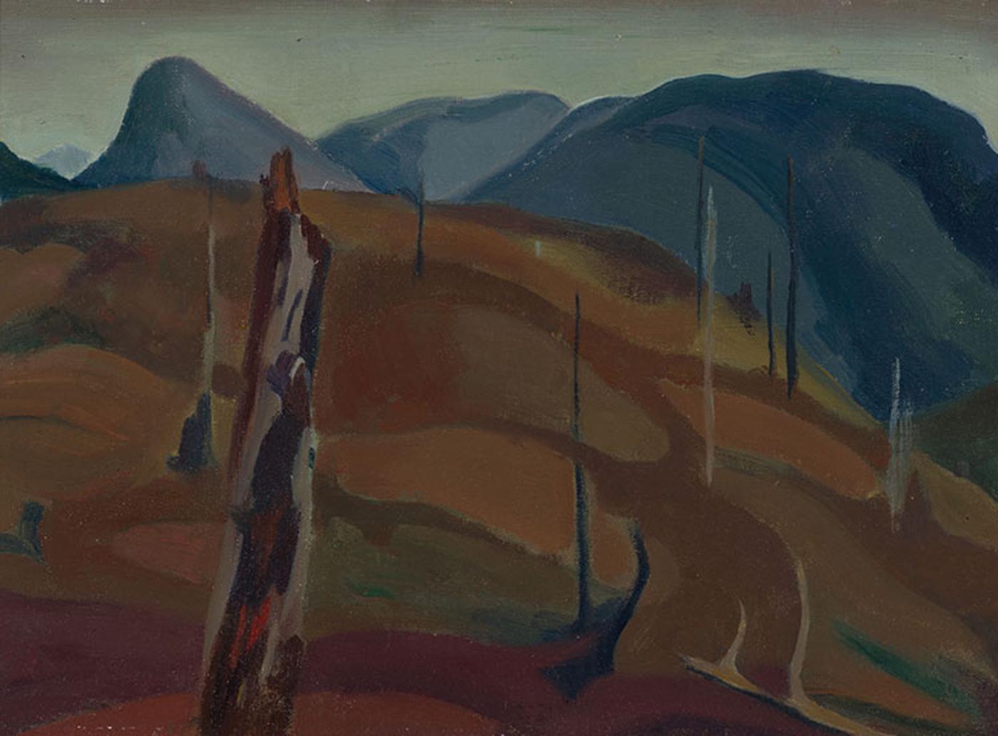 Charles Hepburn Scott (1886-1964) - The Bared Land - Lynn Valley