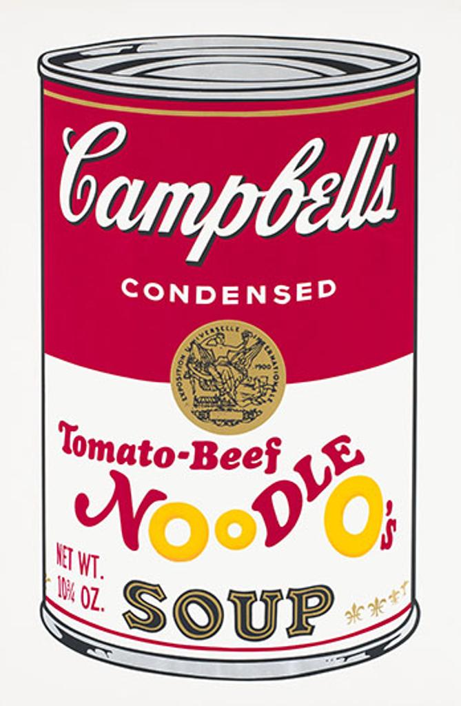 Andy Warhol (1928-1987) - Tomato Beef Noodle O's (F. & S. II.61)