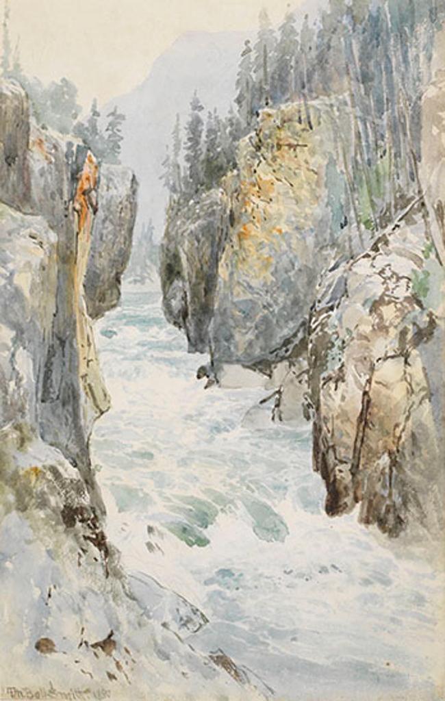 Frederic Martlett Bell-Smith (1846-1923) - River Through the Rocks