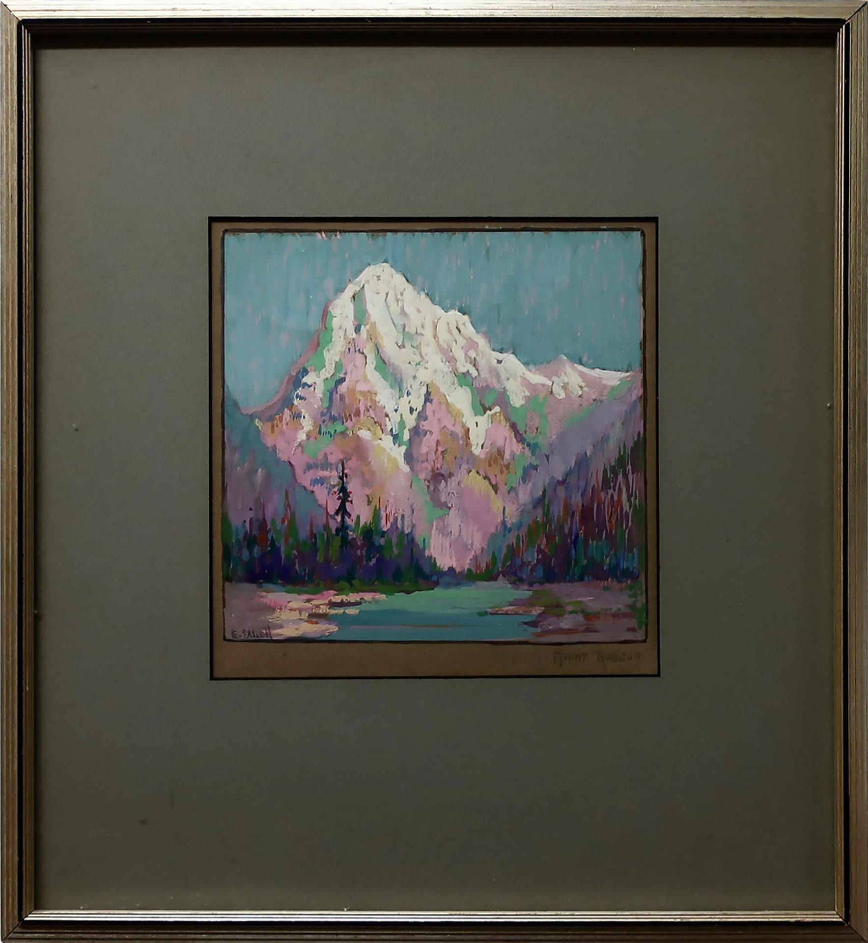Emily Louise (Orr) Elliott (1867-1952) - Mount Robson