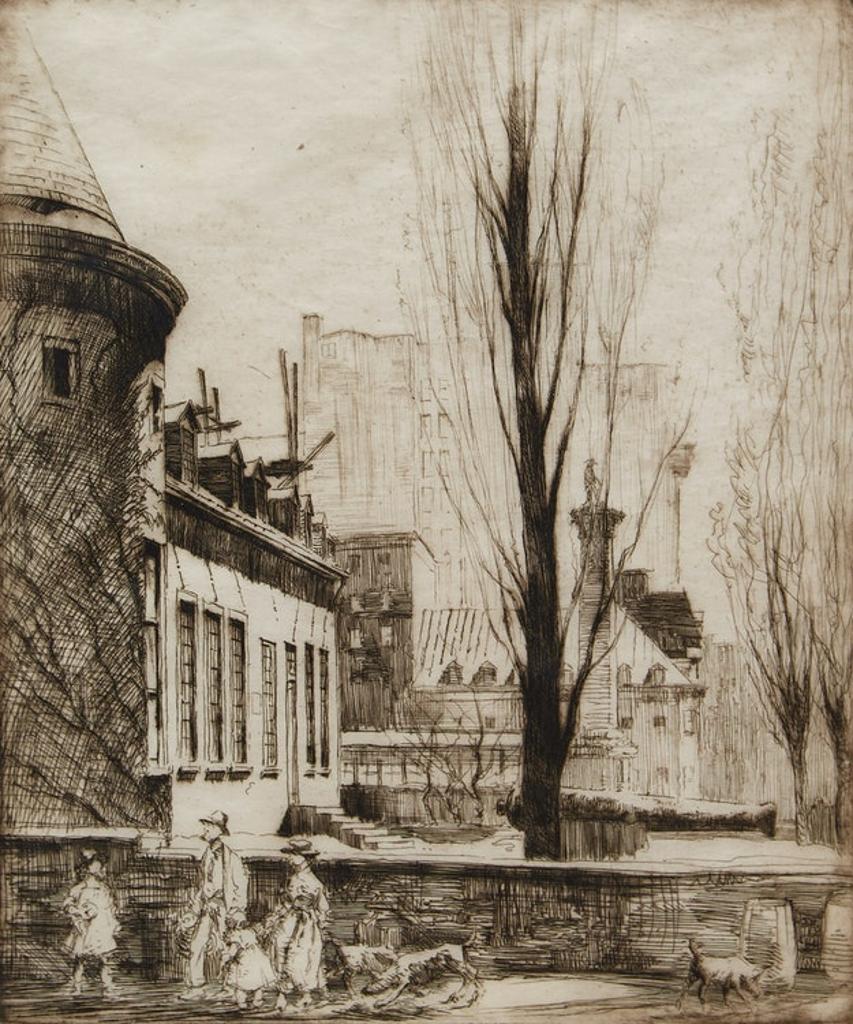 Herbert Raine (1875-1951) - Chateau de Ramezay, Montreal, P.Q.