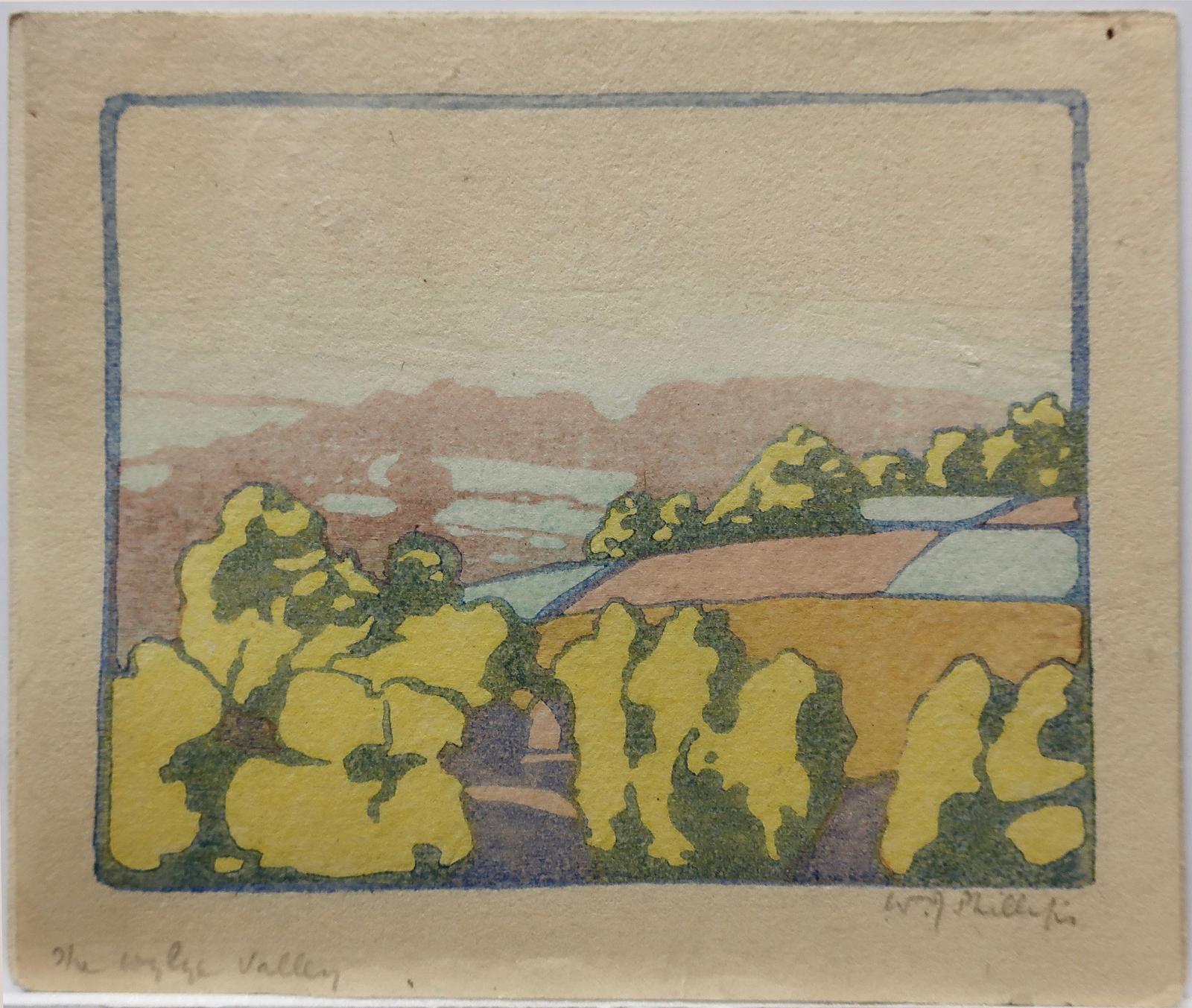 Walter Joseph (W.J.) Phillips (1884-1963) - The Wylye Valley, 1925
