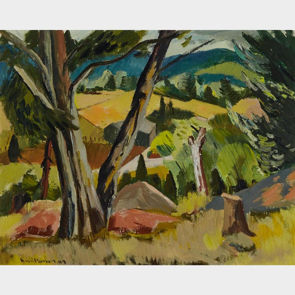 Henri Leopold Masson (1907-1996) - Hilltop View