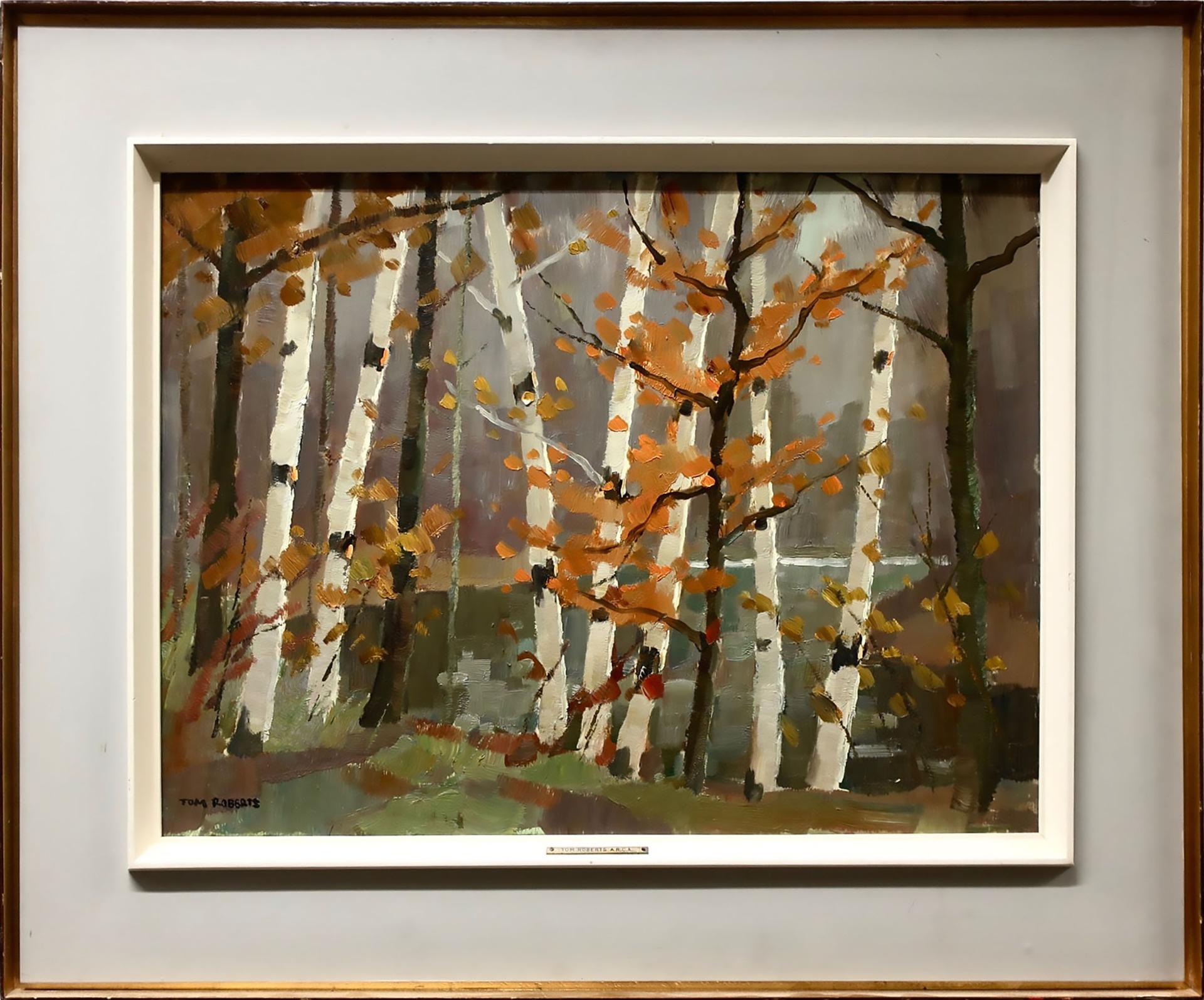 Thomas Keith (Tom) Roberts (1909-1998) - Birches By The Stream