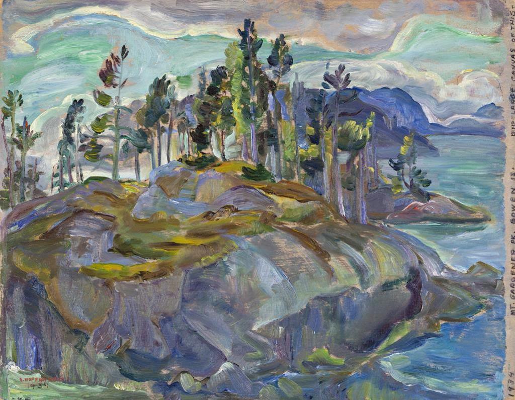 Irene Hoffar Reid (1908-1994) - Mt. Gardener Pk. Bowen Isle