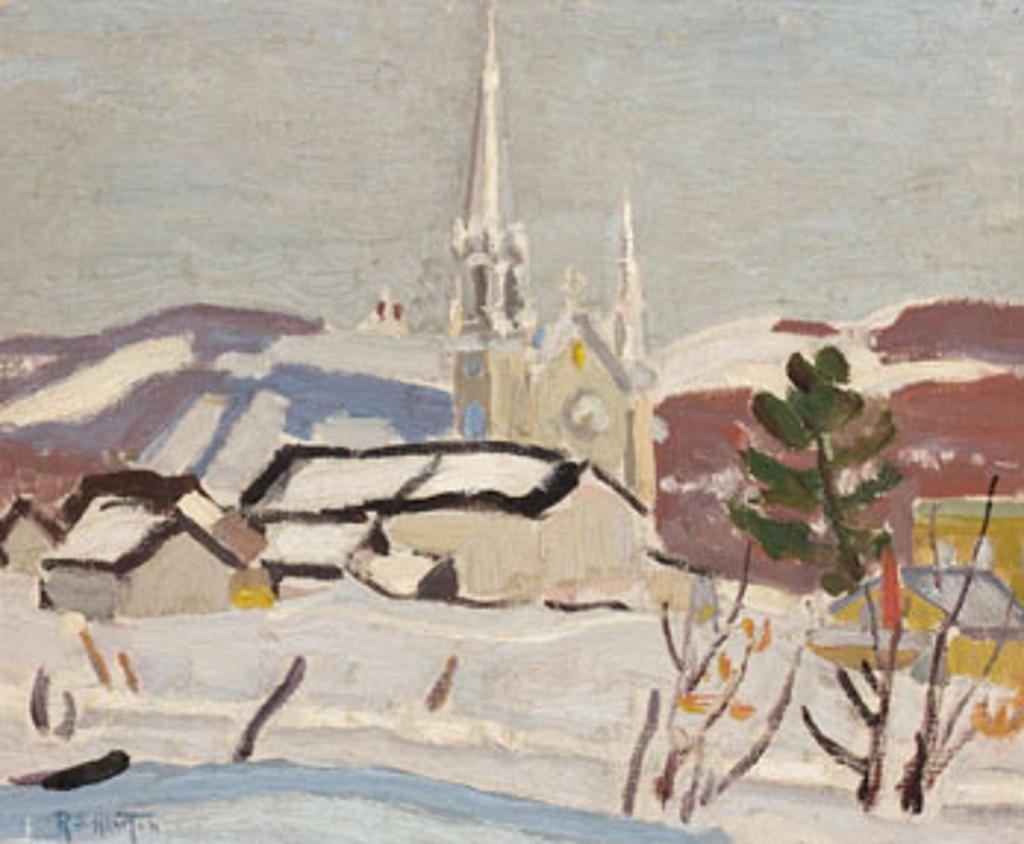 Randolph Stanley Hewton (1888-1960) - Baie-Saint-Paul in Winter