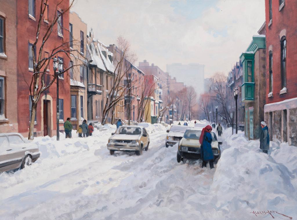 Alexis Arts (1940) - Aylmer (Looking South), Montreal, Quebec