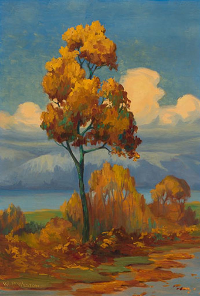 William Percival (W.P.) Weston (1879-1967) - Autumn Tree