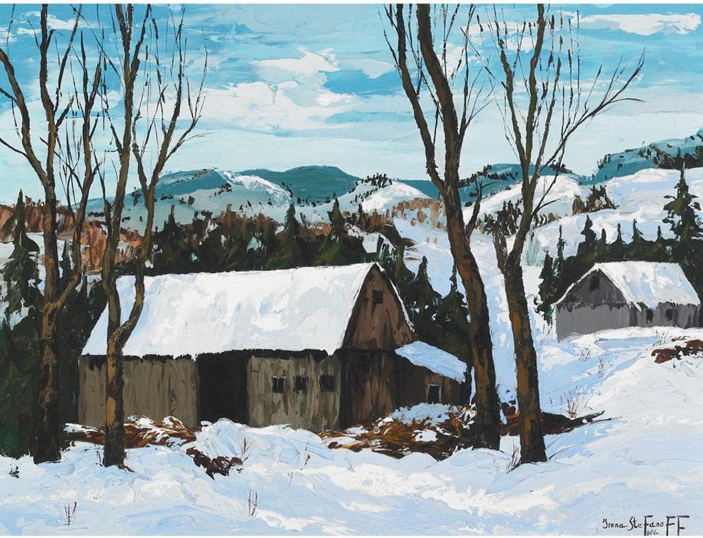 Irena Stefanoff - Barns In Winter