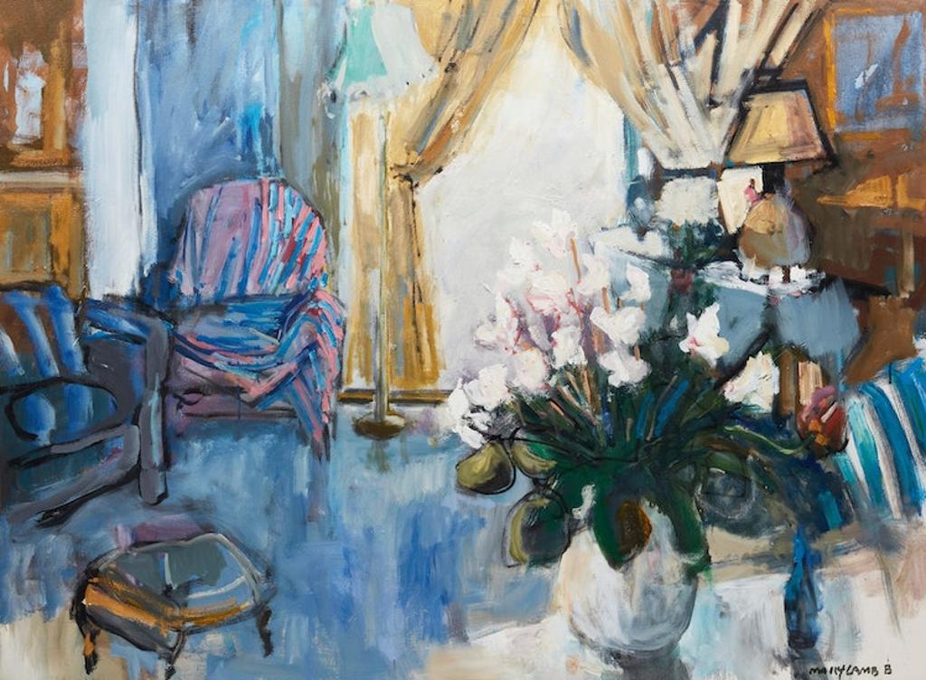 Molly Joan Lamb Bobak (1922-2014) - Blue Interior