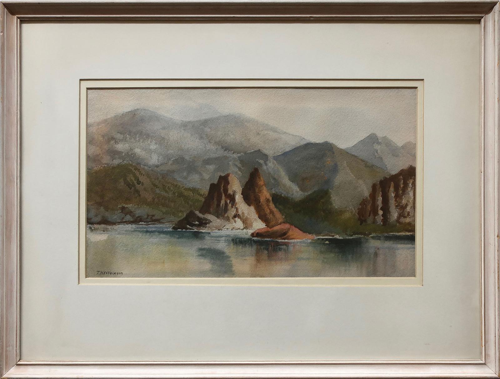 Thomas Harrison (T.H.) Wilkinson (1847-1929) - Mountain Reflections