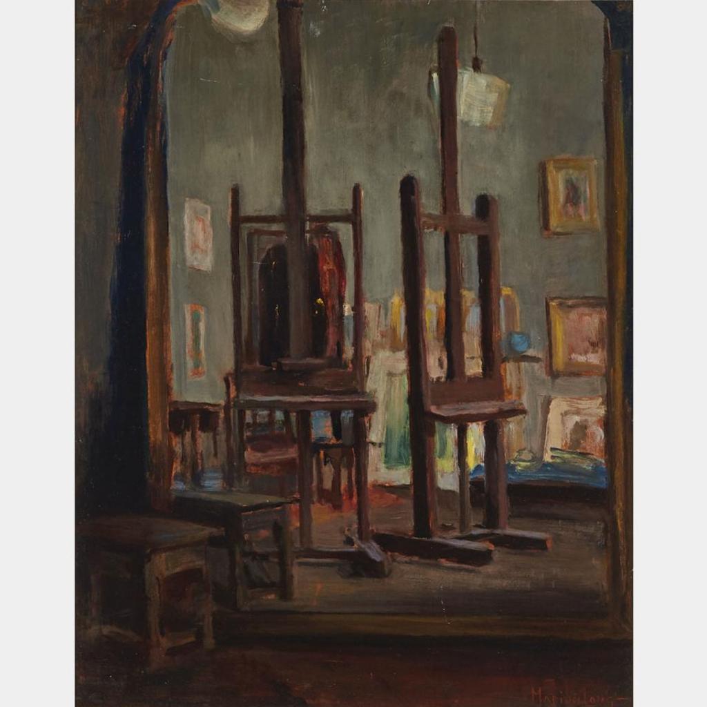 Marion Long (1882-1970) - The Artist’S Studio