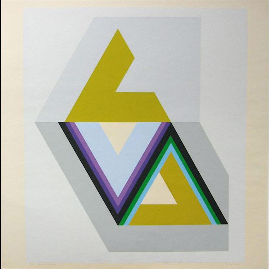 Gordon Applebee Smith (1919-2020) - Yellow Triangle