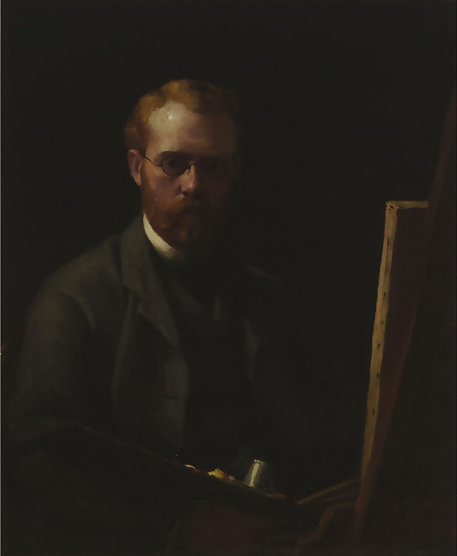 Robert Harris (1849-1919) - Self Portrait, 1878