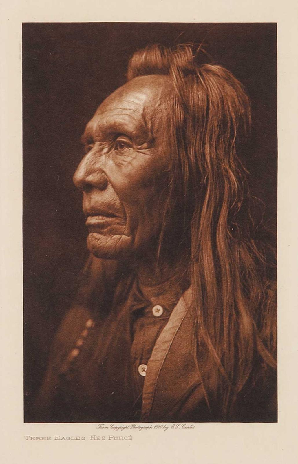 Edward Sherrif Curtis (1868-1952) - Three Eagles - Nez Perce