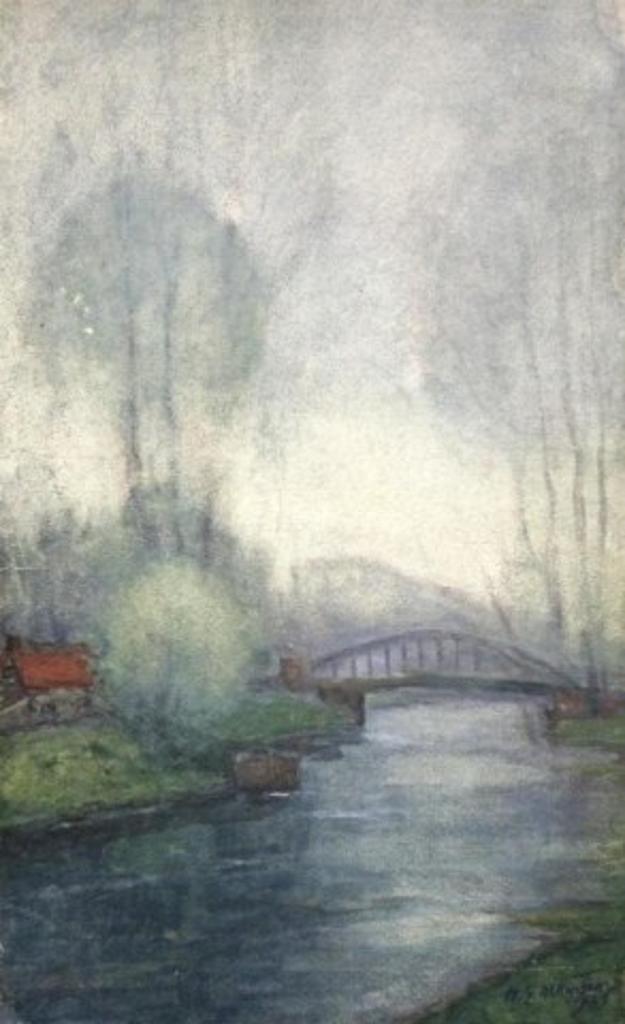 William Edwin Atkinson (1862-1926) - The Iron Bridge