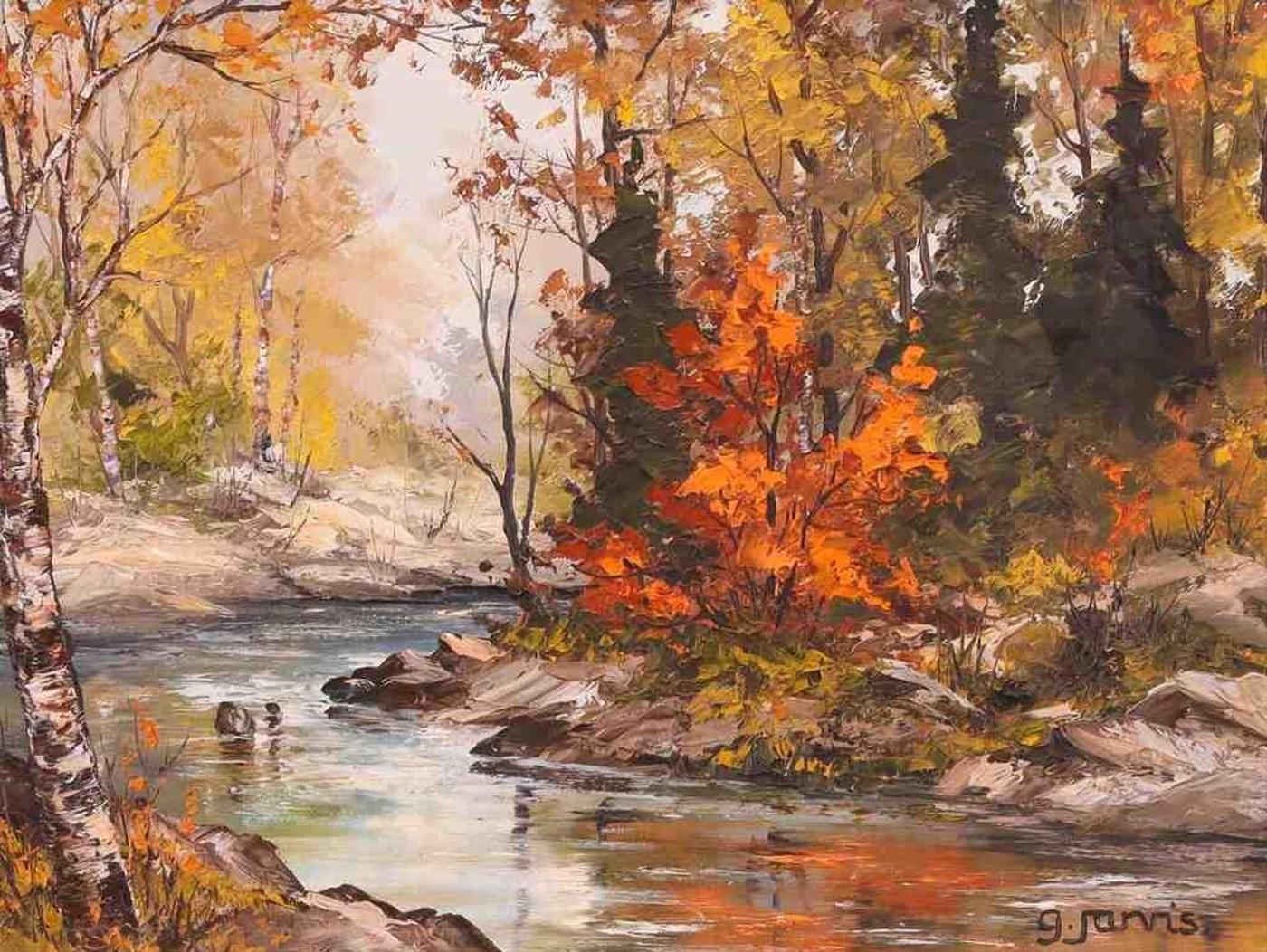 Georgia Jarvis (1944-1990) - A Fall Stream