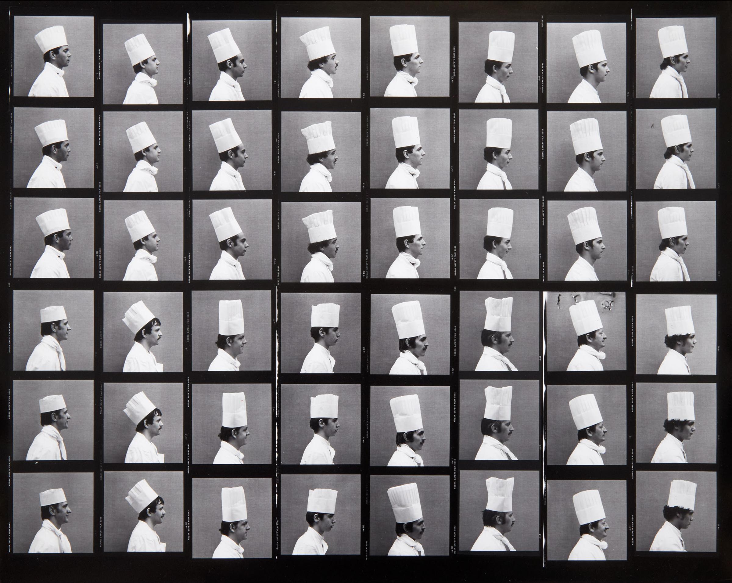 Arnaud Maggs (1926-2012) - Ledoyen Series, 48 Profile Views, 1979