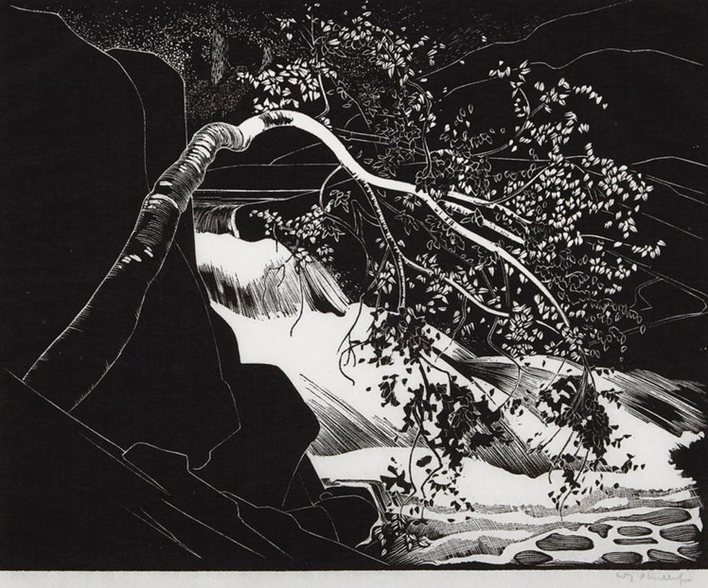 Walter Joseph (W.J.) Phillips (1884-1963) - Rushing River, Lake of the Woods (1931)