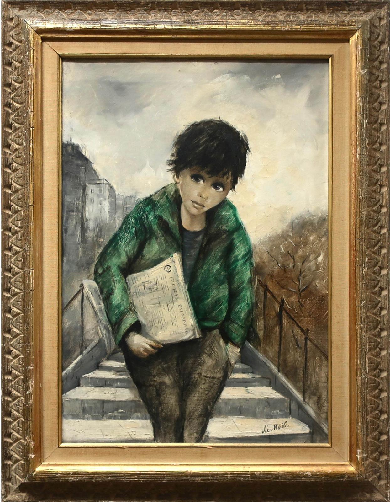 Jan Le Moal - Untitled (Young Paperboy)