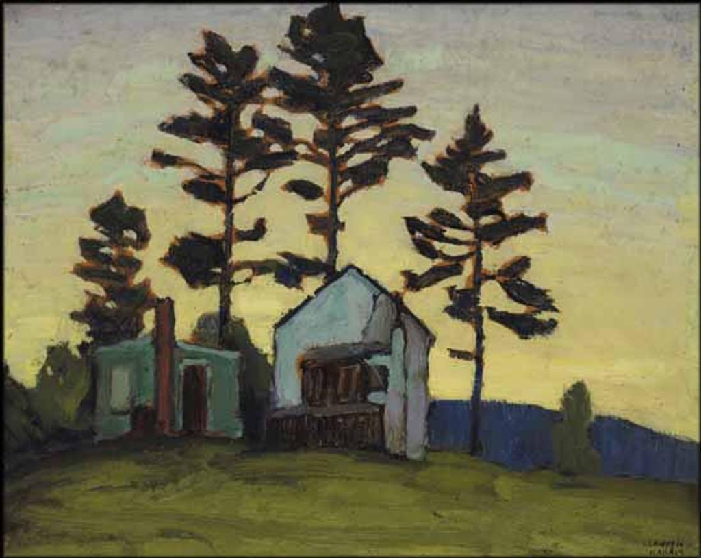Lawren Stewart Harris (1885-1970) - Shacks and Pines
