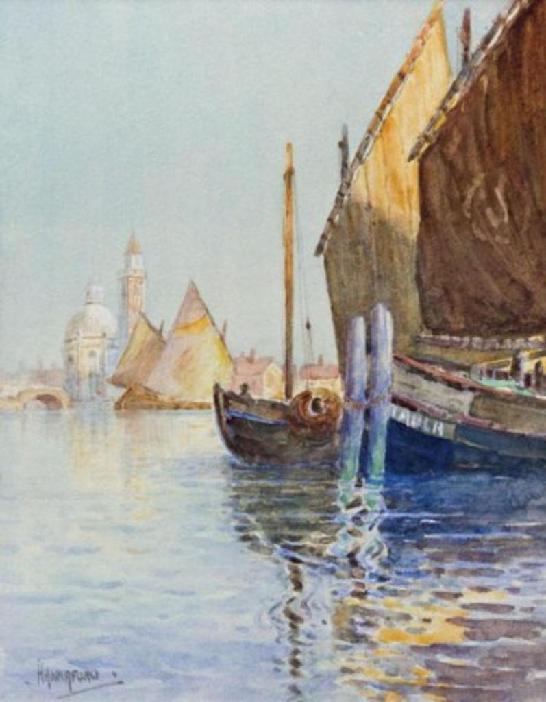 Charles E. Hannaford (1863-1955) - Grand Canal, Venice