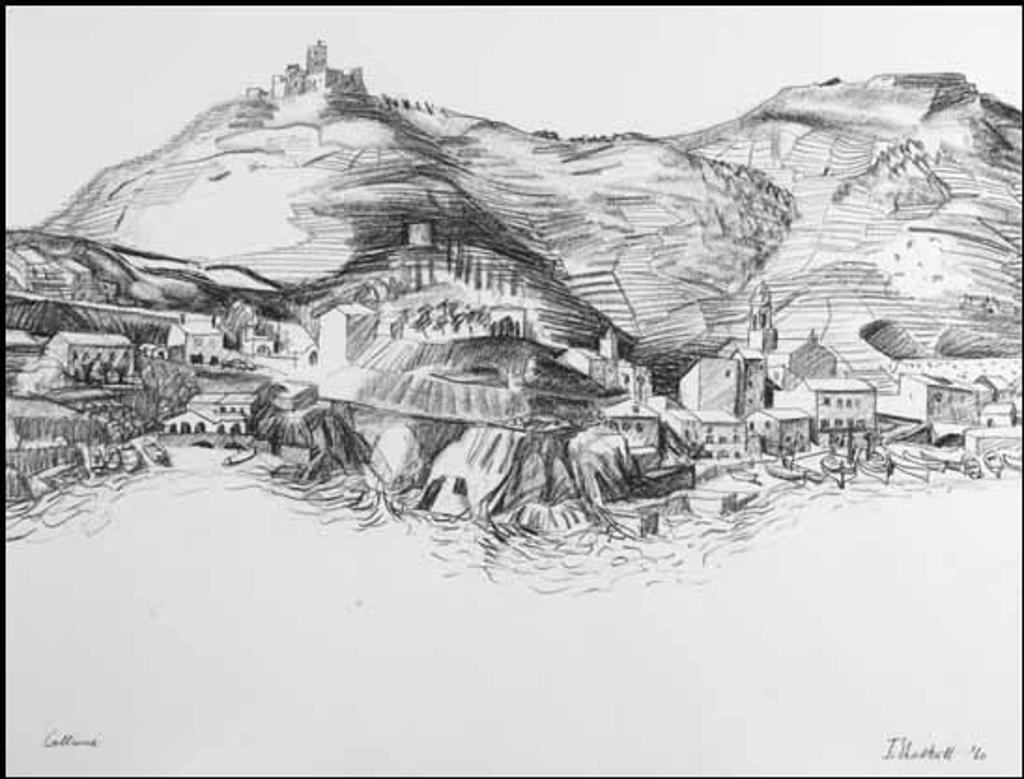 Jack Leaonard Shadbolt (1909-1998) - Collioure Hills