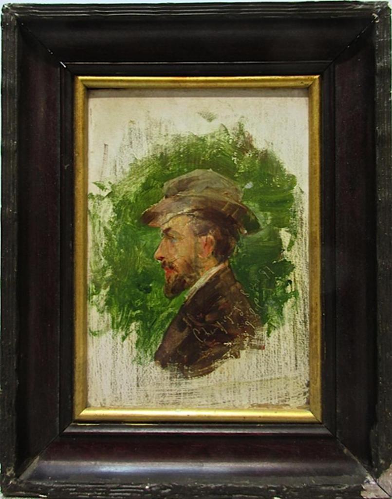 Joseph Saint Charles (1868-1956) - Profile Of A Gentleman