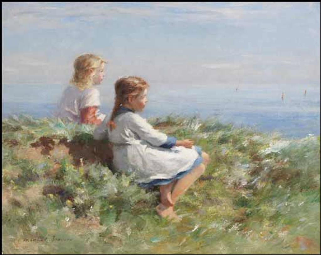 William Marshall Brown - Overlooking the Bay