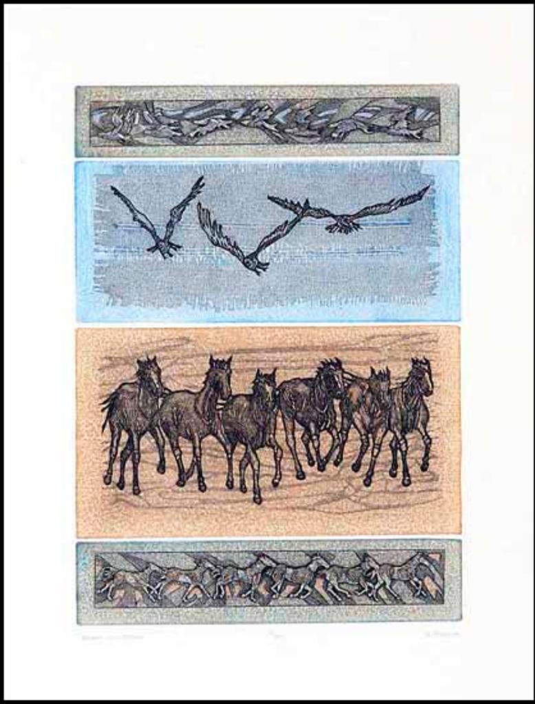 Helen D. Mackie (1926-2018) - Hawks and Horses (01179/2013-2096)