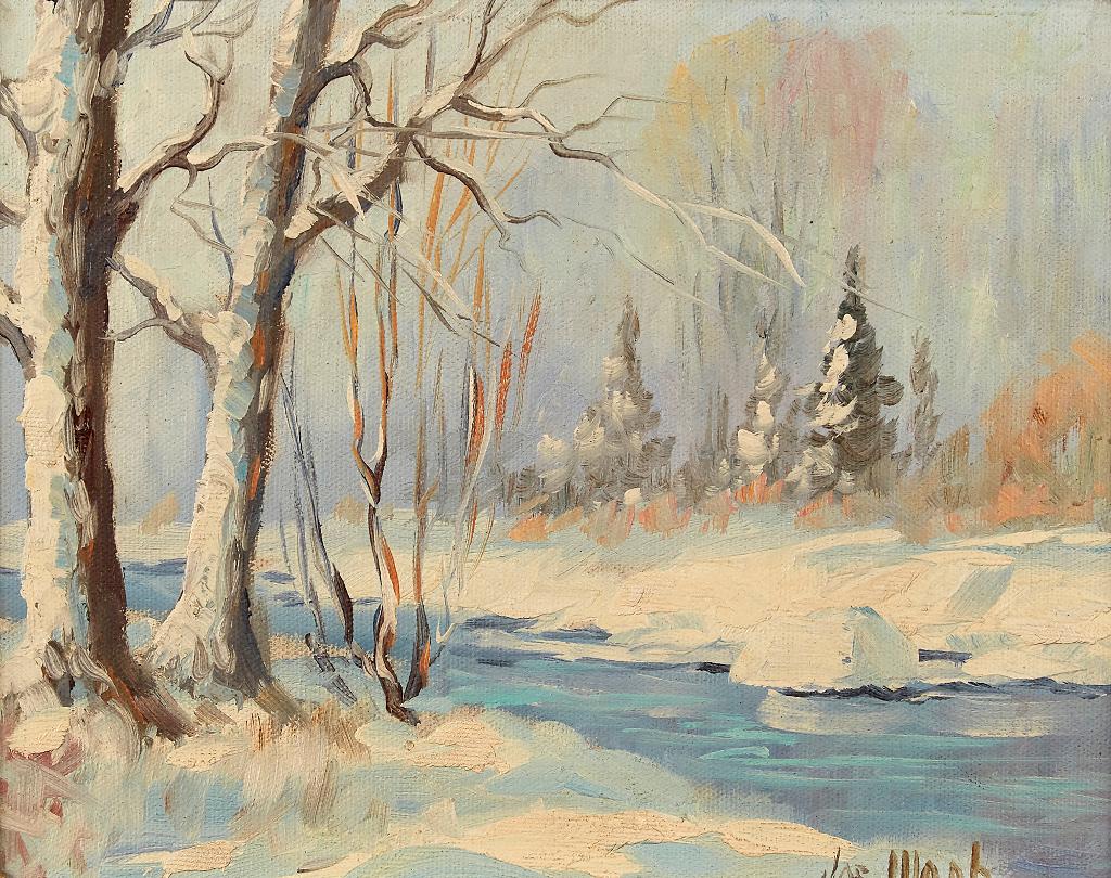 Joseph Monk (1908-1984) - Winter Landscape
