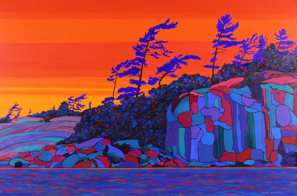 Cheryl Chartier (1952) - Glowing Pines, Georgian Bay