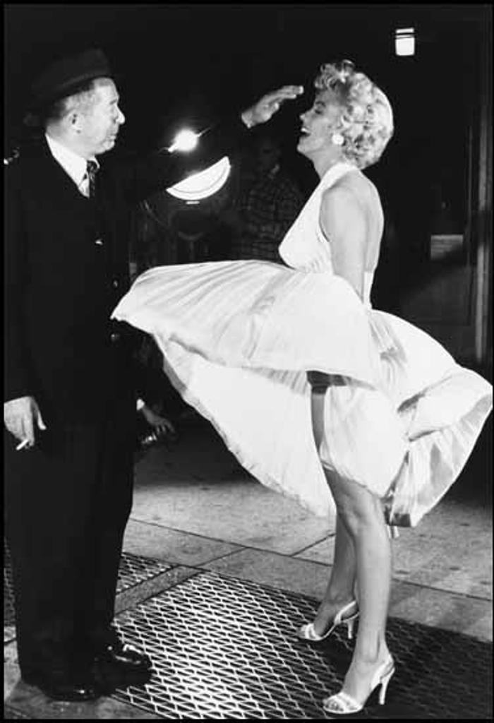 George S. Zimbel (1929) - Marilyn Monroe and Billy Wilder, N.Y.C.