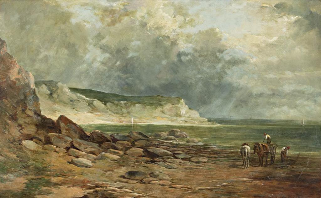 Lucius Richard O'Brien (1832-1899) - Gathering Kelp