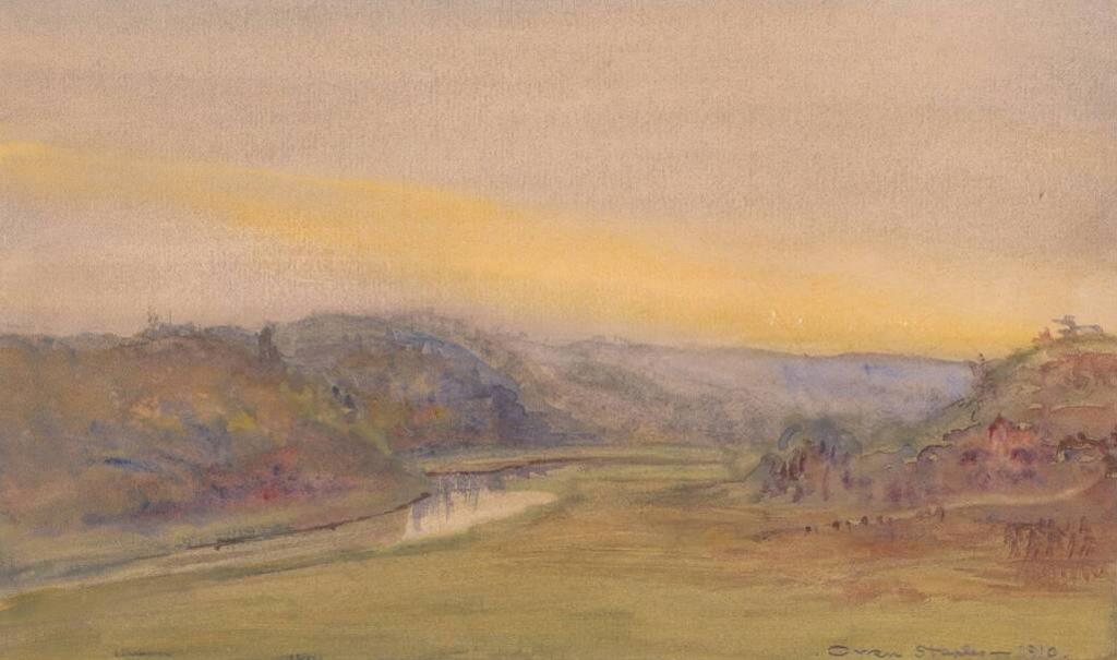 Owen B. Staples (1866-1949) - The Don River Valley; 1910