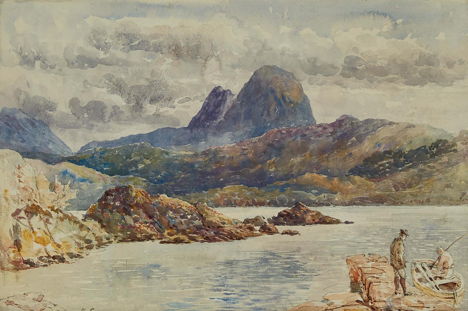 Sir Ernest George (1839-1922) - Scottish Landscape